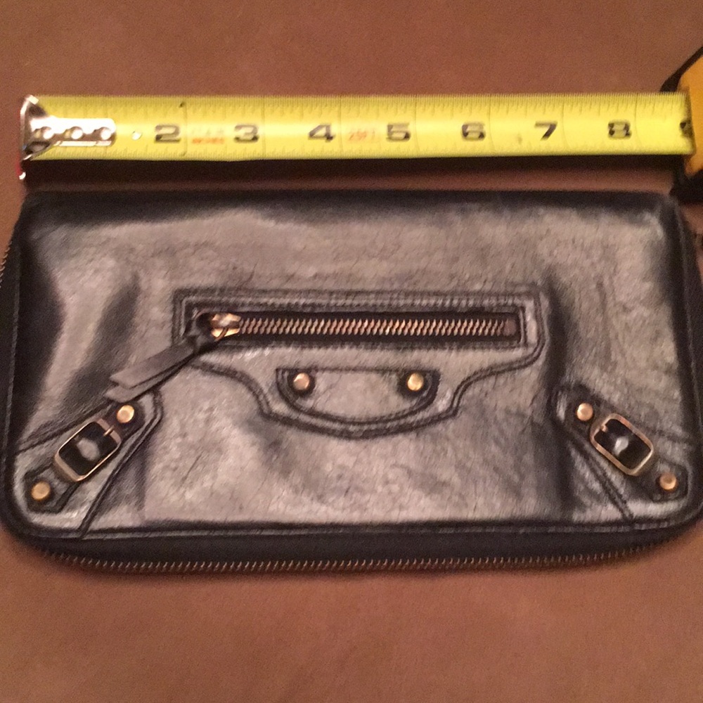 Balenciaga Compagnon leather black